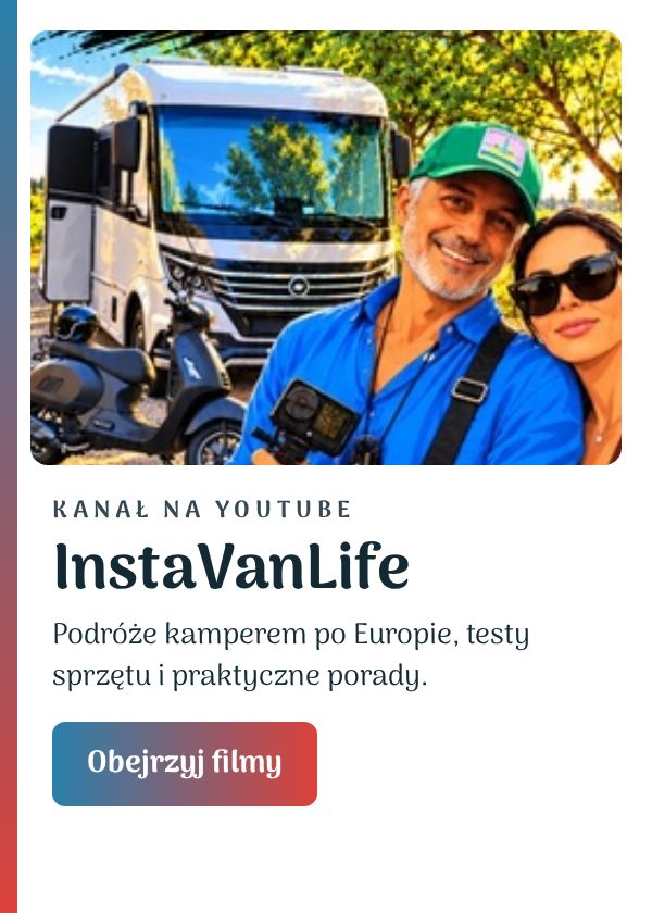 InstaVanLife – kanał o podróżach kamperem na YouTube